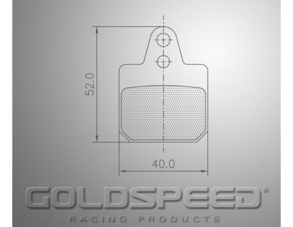 Goldspeed remblok set BIREL '13 - FLANDRIA TYPE